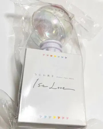 [ 미개봉 새상품 ] 나니와단시 1st love T셔츠 타월 응원봉 세트