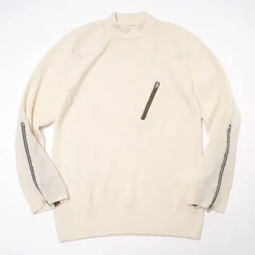 sacai 사카이 Biker Zip Pullover 지퍼 니트 2