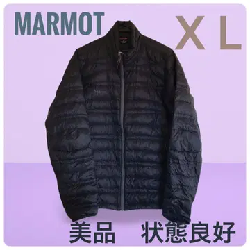 [ 새상품급 ] Marmot 블랙 다운 자켓 XL