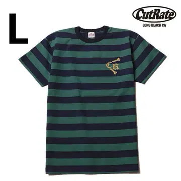 CutRate S/S BORDER T-SHIRT 보더 셔츠