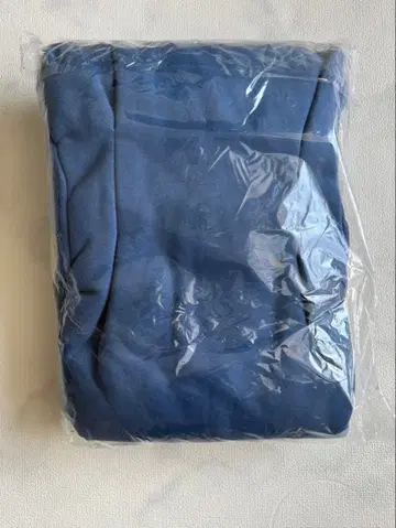 속기모 허리 턱 롱 원피스 다크 블루