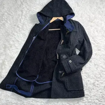 sacai 사카이 다크 그레이 더플 코트 1 라이너 포함