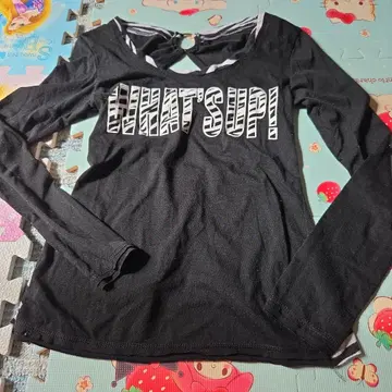 d.i.a 계열 긴팔 티셔츠 블랙