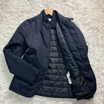 ZARA 네이비 충전솜 코트 퀼팅 자켓 L 상당 48