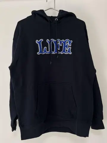 LIFE 후드티 네이비 x 그레이 x 블루 후드티 XXL