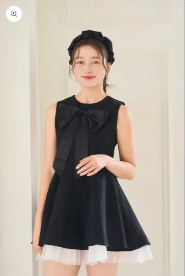 [ POMIII PARTAGE ] 튤 미니 op / 블랙 (S 사이즈)