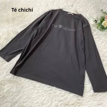 Te chichi 테치치 긴팔 맨투맨 디즈니 그레이 2128