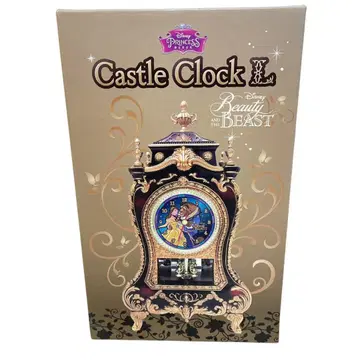 미개봉품 디즈니 미녀와 야수 캐슬 락 프린세스 시계