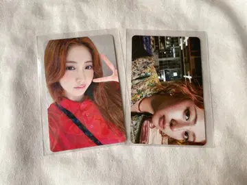 LESSERAFIM 윤진 트레이딩 카드 홀로