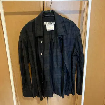 KATHARINE HAMNETT 체크 무늬 셔츠 XL