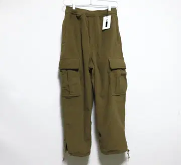 정가 2.5만 H BEAUTY&YOUTH 플리스 M65 카고 팬츠 S