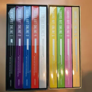 소드 아트 온라인 완전 생산 한정판 BOX2 포함 전 9권 세트