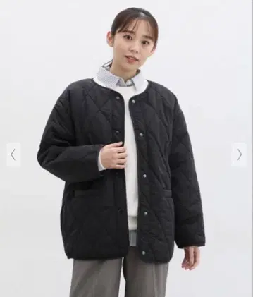 [ 새상품급 ] GLACIER 보아 카라 부착 퀼팅 다운 자켓 코트