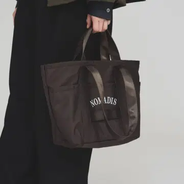 [별주] NOMADIS / WEEKEND petit 토트백 브라운