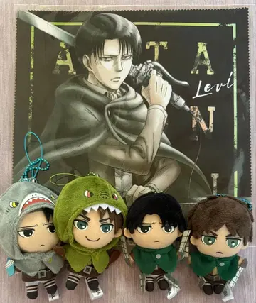 진격의 거인 엘렌 리바이 USJ 키체인