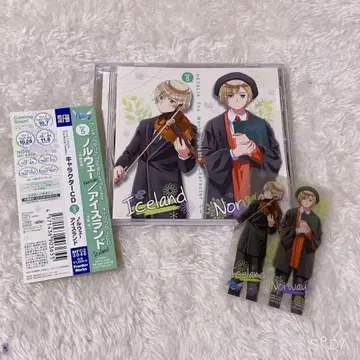 헤타리아 CD 캐릭터송 특전 카드 초회