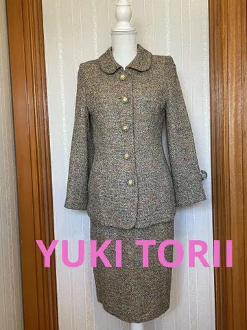 YUKI TORII 트위드 수트 스커트 셋업