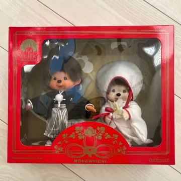 결혼식 일본 의류 인형 세트 몽치치 새상품급