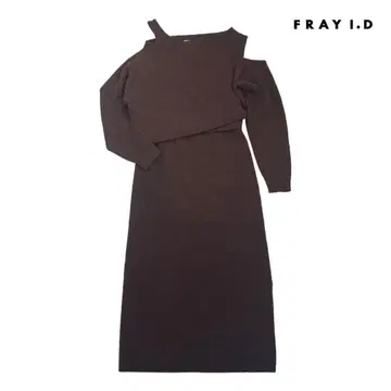 01T002 FRAY I.D 쓰리 피스 셋업 니트 스커트