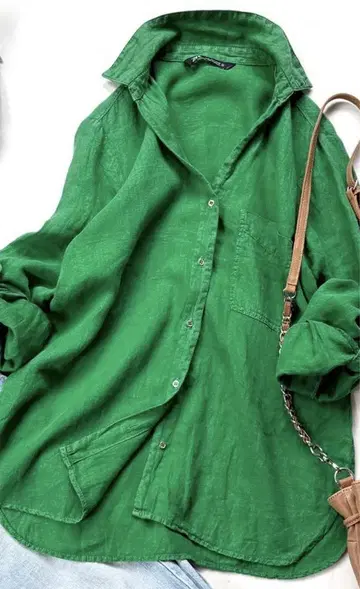 ZARA 자라 린넨 셔츠 마 셔츠