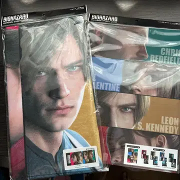 USJ 바이오하자드 페이스 타월 클리어 파일 세트 판매