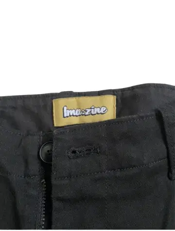 Imazine 스키니 팬츠 블랙