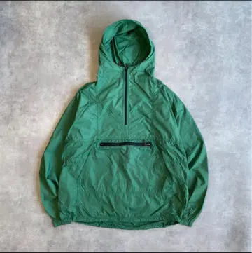 엘엘빈 아노락 나일론 자켓 지퍼 USA 70s XL 그린