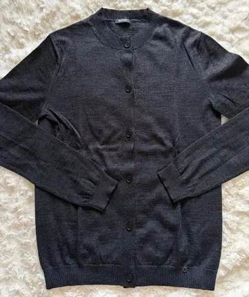 JIL SANDER NAVY 다크 그레이 가디건