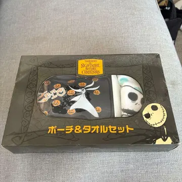 나이트메어 비포 크리스마스 파우치&타월 세트