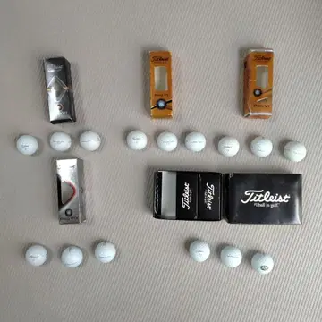 Titleist Pro V1 골프공 15개 Vx 골프공 3개 총 18개