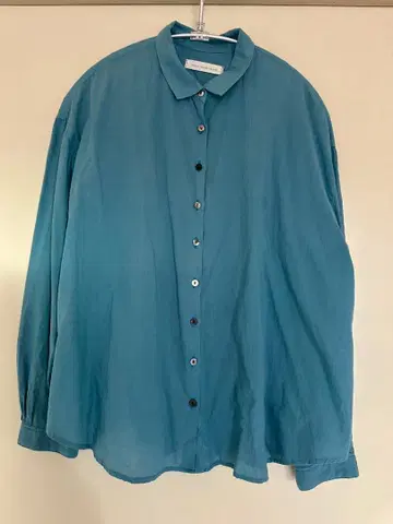 ikkuna/suzuki takayuki 더스티 블루 셔츠