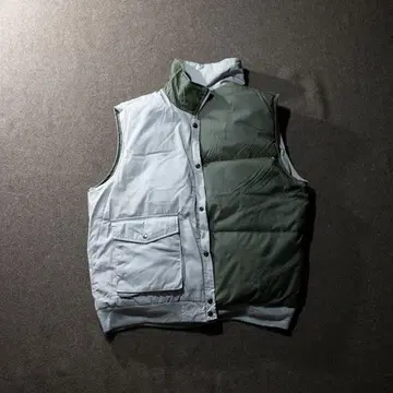 80s- Outdoor Exchange 리버서블 다운 베스트