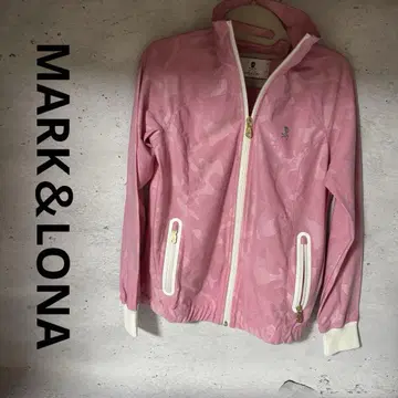 새상품급 마크앤로나 트랙 자켓 저리 카모플라쥬 스컬 핑크
