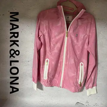 새상품급 마크앤로나 트랙 자켓 저리 카모플라쥬 스컬 핑크