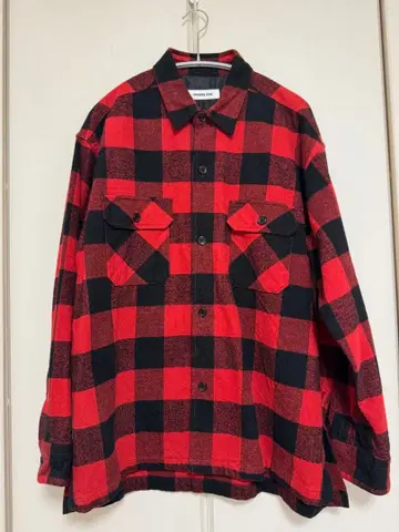 monkey time CHECK TWILL CPO SHIRT