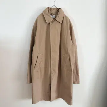 FREAK'S STORE 남성용 스텐카라 코트 M 베이지 심플