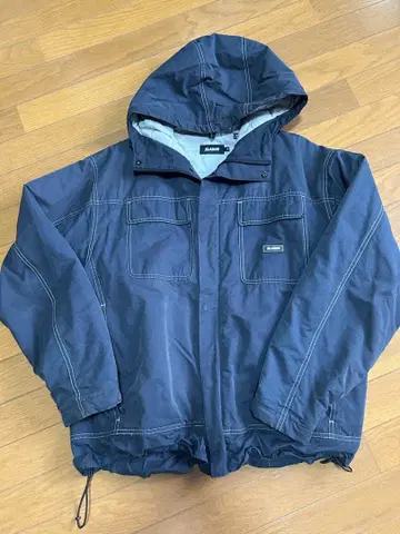 XLARGE 네이비 후드 부착 자켓 M 사이즈