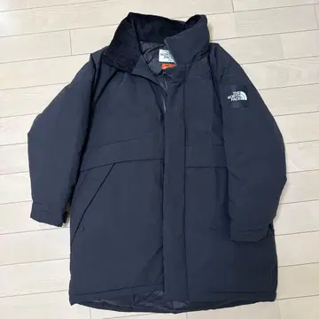 THE NORTH FACE 화이트 라벨 블랙 다운 자켓