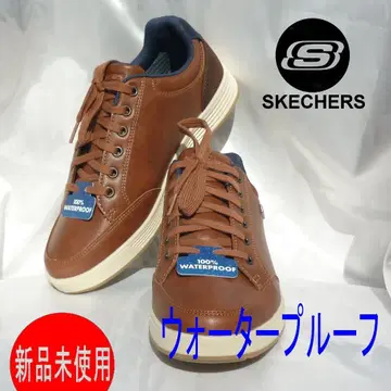 새상품 25.5cm (25cm 상당) 스케쳐스 브라운 워터프루프 스니커즈