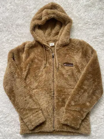 Champion 플리스 자켓 베이지 M 사이즈
