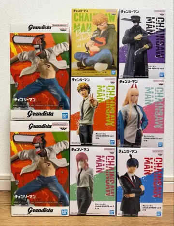 체인소 맨 미개봉 새상품 피규어 세트