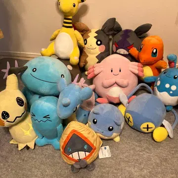 포켓몬 봉제 인형 세트 중형