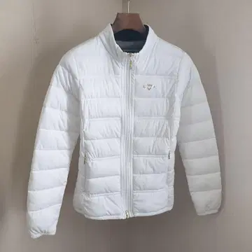 캘러웨이 여성용 패딩 자켓 화이트 L 사이즈 골프웨어