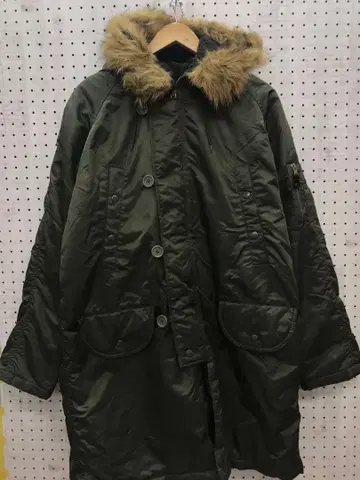 ARMY AIR FORCES 밀리터리 후드 퍼 보아 안감 모즈 코트