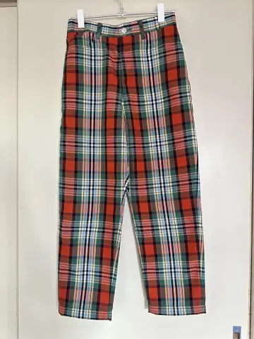 MACKINTOSH 체크 무늬 슬랙스
