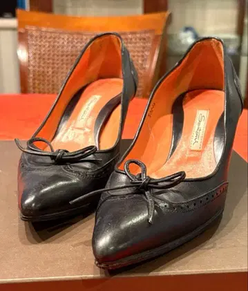 이탈리아제 고급 브랜드 펌프스 산토니 블랙 Santoni