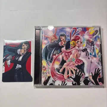 원피스 필름 레드 Ado 우타의 노래 CD 카드