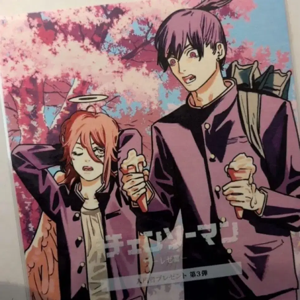 Today only price) Chainsaw Man Reze movie Japan 3rd week pre-order benefit Angel Devil Aki