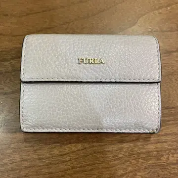 FURLA 3단 폴더형 지갑 라이트 그레이