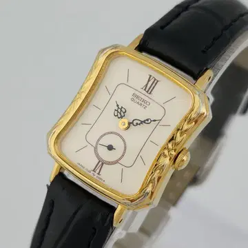 레어 가동품 세이코 SEIKO 쿼츠 여성용 손목시계 1428-5100